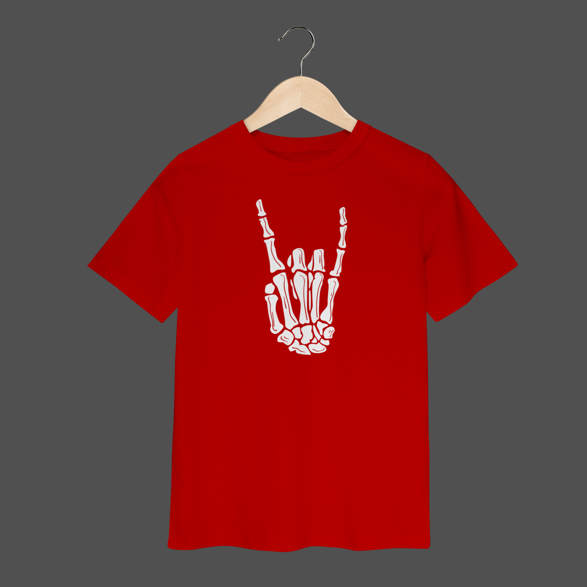 Nome do produto Camiseta Infantil (2 a 8) | Rock Hand