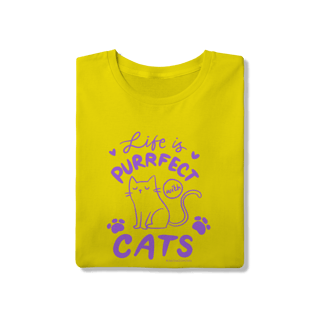 Nome do produto Camiseta - Perfect Cats