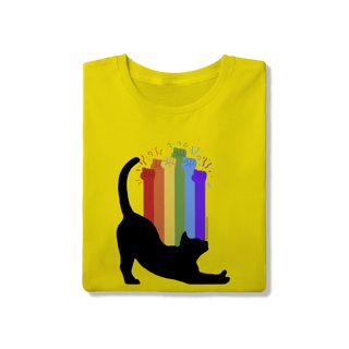 Nome do produto Camiseta - Força Cat LGBT