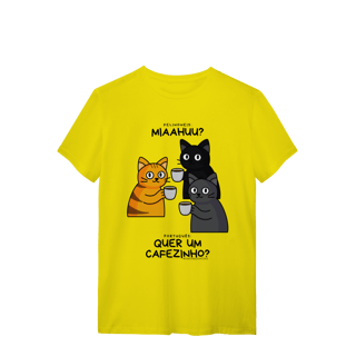 Nome do produto Camiseta - Café com Cat