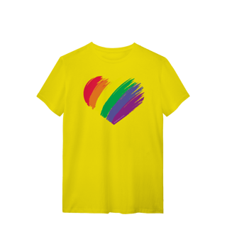 Nome do produto Camiseta - Coração LGBT