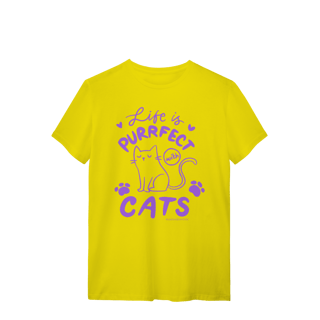 Nome do produto Camiseta - Perfect Cats