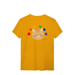 Nome do produto Camiseta - Corações LGBT