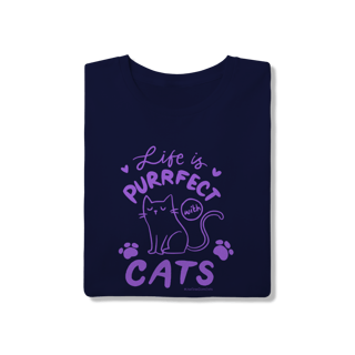 Nome do produto Camiseta - Perfect Cats