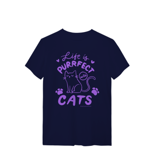 Nome do produto Camiseta - Perfect Cats