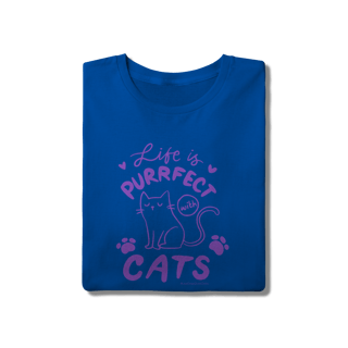 Nome do produto Camiseta - Perfect Cats