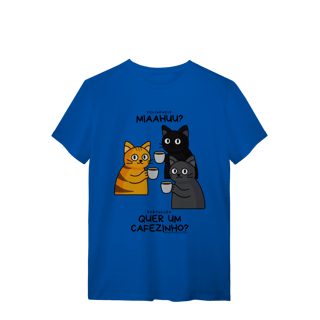 Nome do produto Camiseta - Café com Cat