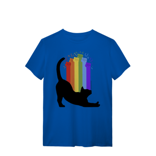 Nome do produto Camiseta - Força Cat LGBT