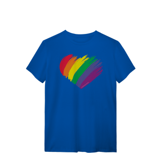 Nome do produto Camiseta - Coração LGBT