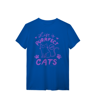 Nome do produto Camiseta - Perfect Cats