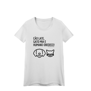 Baby look - Cão late e Gato mia