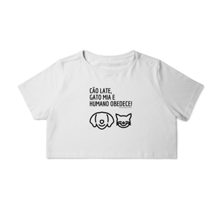 Cropped - Cão late e Gato mia