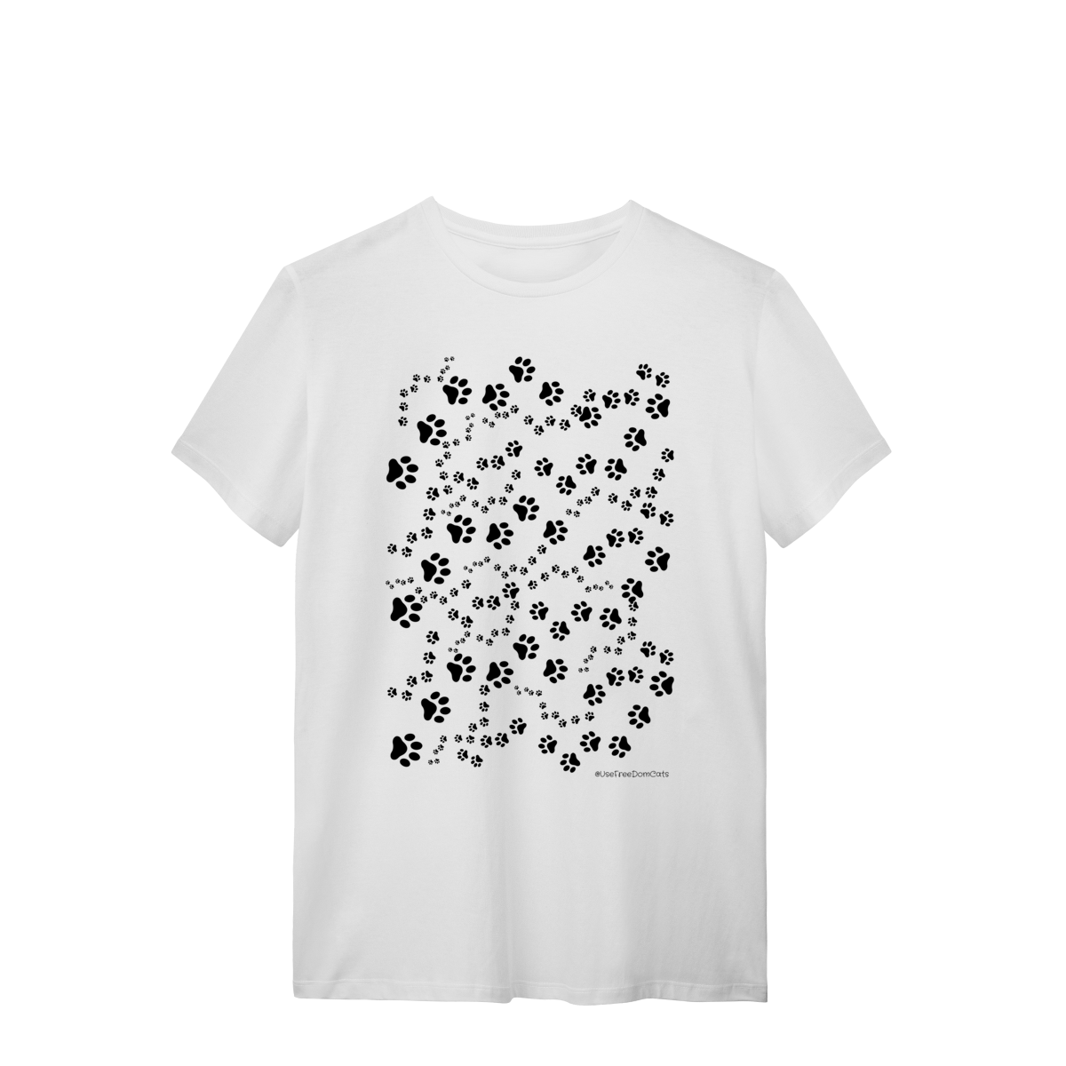 Nome do produto: Camiseta - Patas Pretas