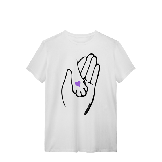 Camiseta - Mão e pata