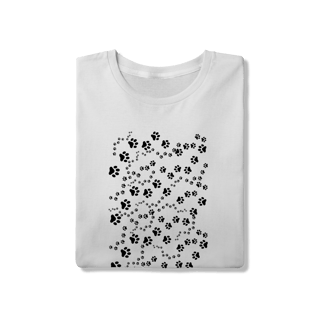 Nome do produto Camiseta - Patas Pretas