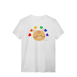 Nome do produto Camiseta - Corações LGBT