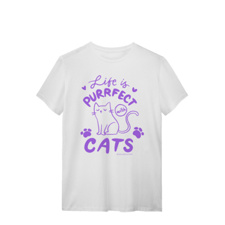 Nome do produto Camiseta - Perfect Cats
