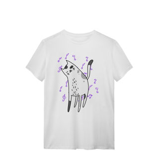 Nome do produto Camiseta - Music Cat