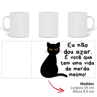 Nome do produto Eu não dou azar