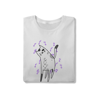 Nome do produto Camiseta - Music Cat