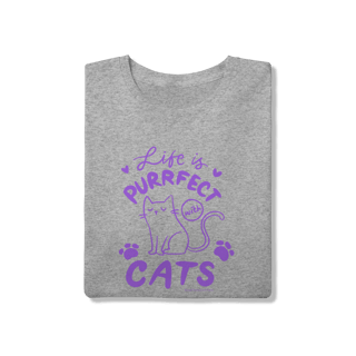 Nome do produto Camiseta - Perfect Cats