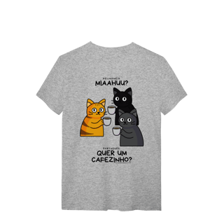 Nome do produto Camiseta - Café com Cat