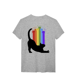 Nome do produto Camiseta - Força Cat LGBT