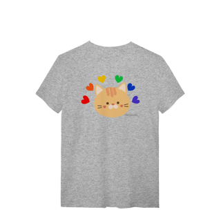 Nome do produto Camiseta - Corações LGBT