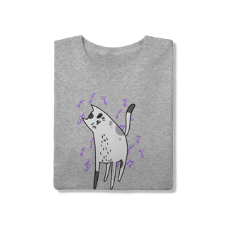 Nome do produto Camiseta - Music Cat