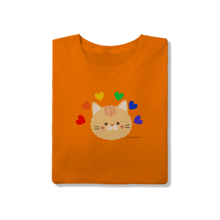 Nome do produto Camiseta - Corações LGBT