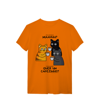 Nome do produto Camiseta - Café com Cat