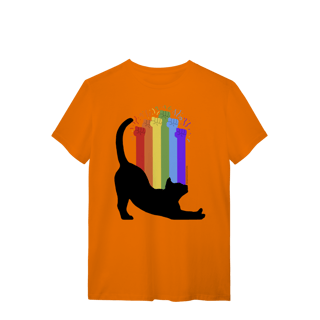 Nome do produto Camiseta - Força Cat LGBT
