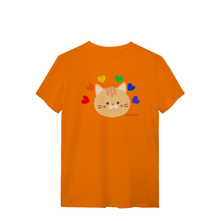 Nome do produto Camiseta - Corações LGBT