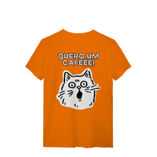 Nome do produto Camiseta - Quero um cafééé!