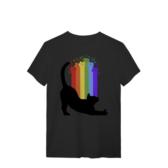 Camiseta - Força Cat LGBT