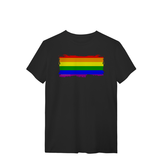 Camiseta - Bandeira Cat LGBT