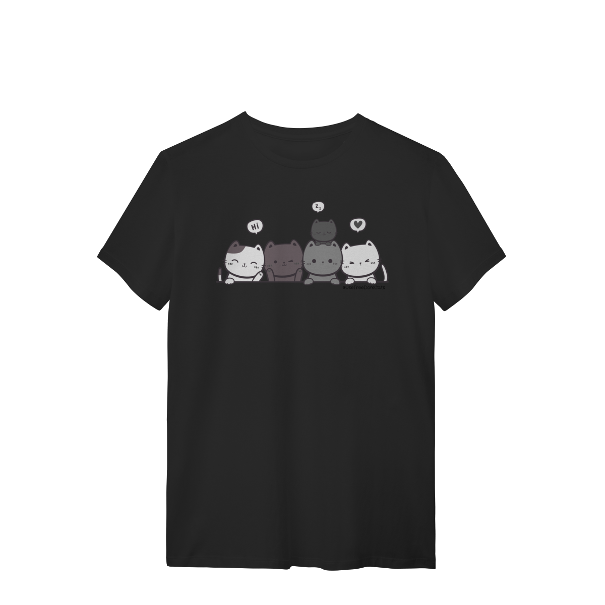 Nome do produto: Camiseta - Five Cat