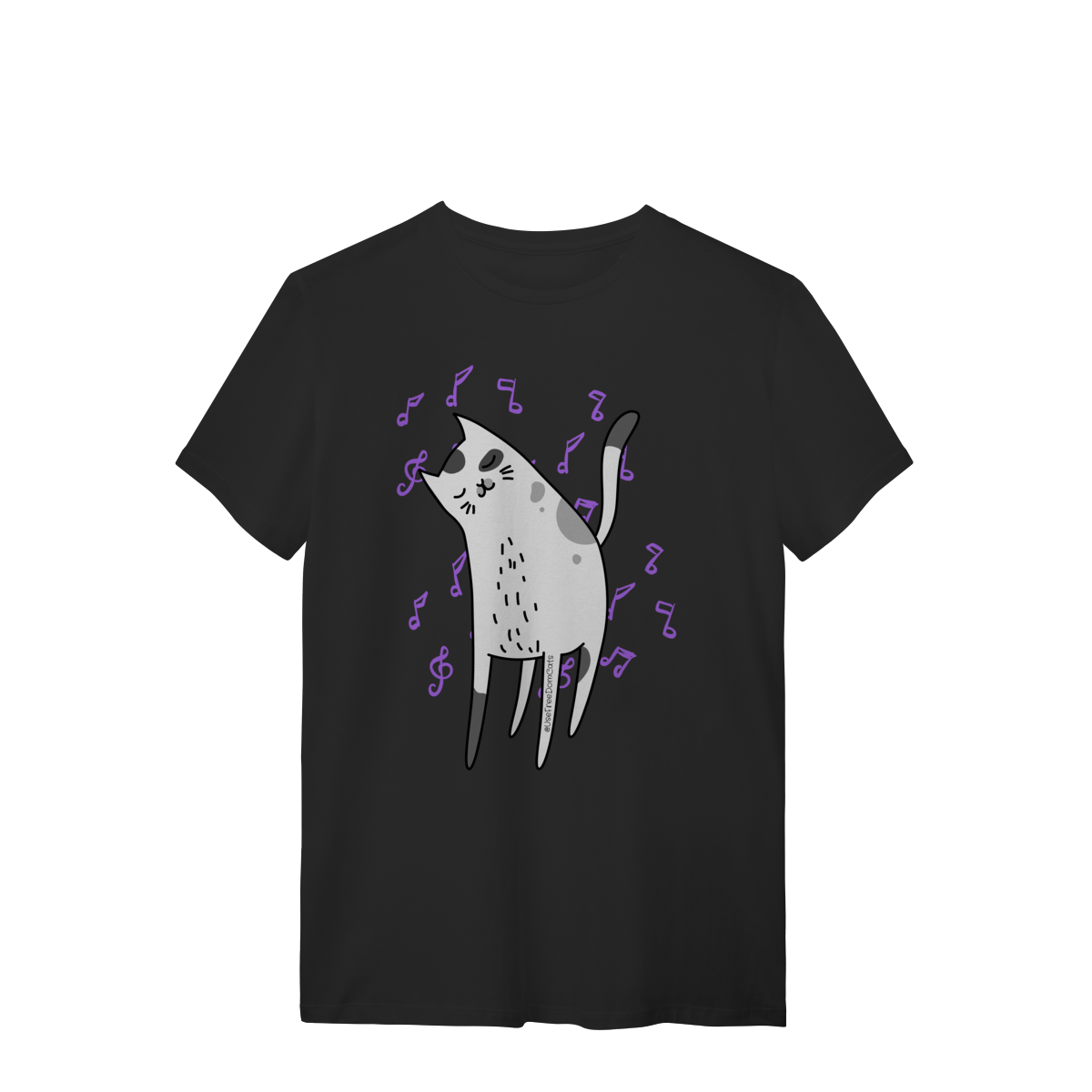 Camiseta - Music Cat