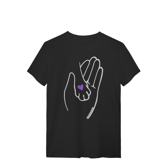 Camiseta - Mão e pata