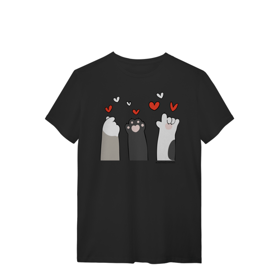 Camiseta - Três patinhas