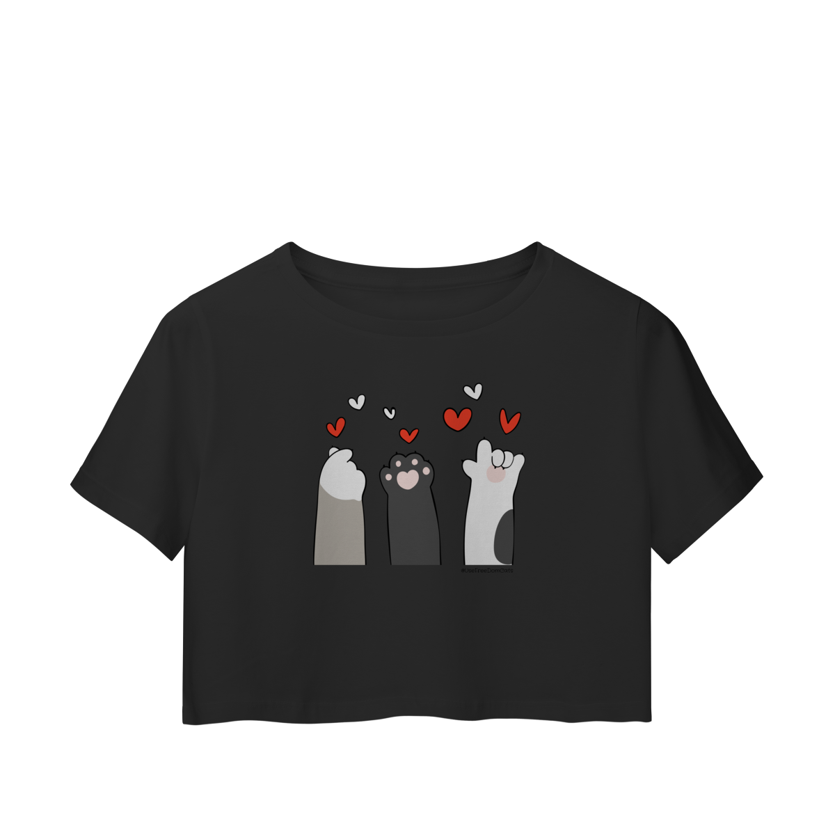 Nome do produto: Cropped - Três patinhas