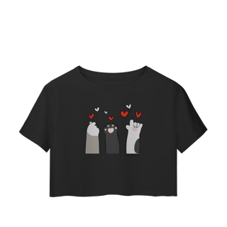 Nome do produto Cropped - Três patinhas