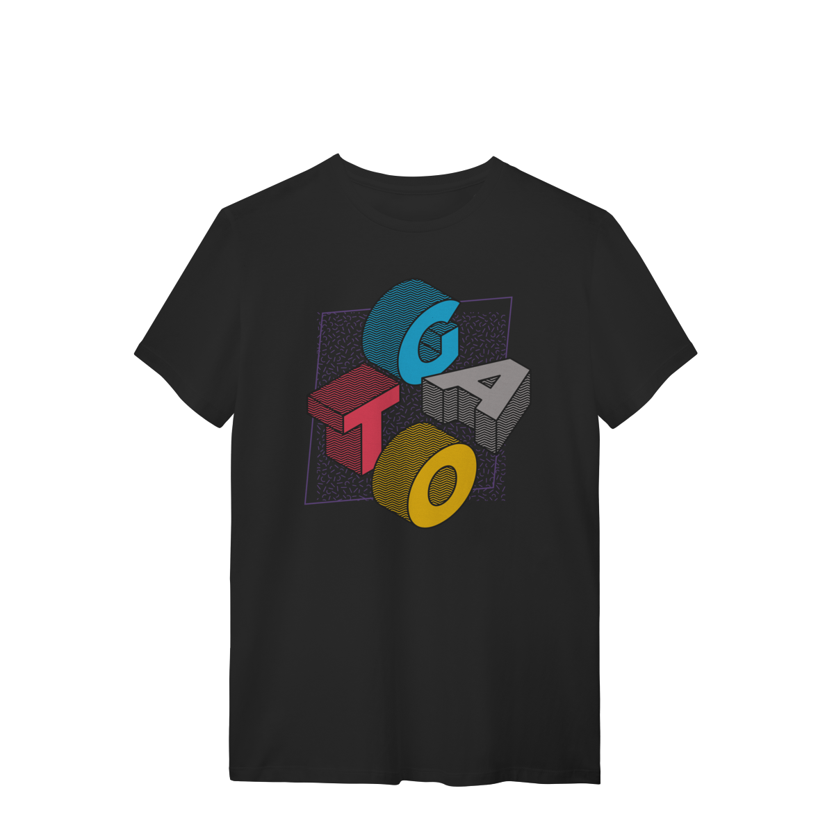 Nome do produto: Camiseta - Gato