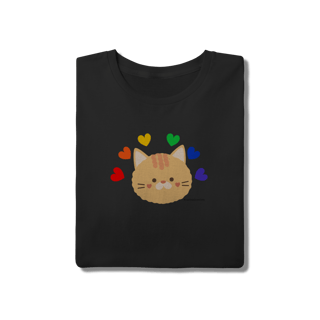 Nome do produto Camiseta - Corações LGBT