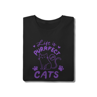 Nome do produto Camiseta - Perfect Cats
