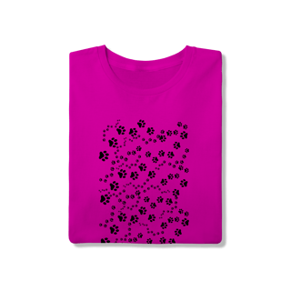 Nome do produto Camiseta - Patas Pretas