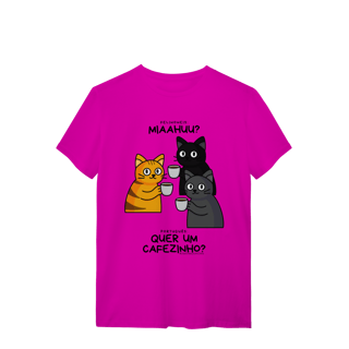 Nome do produto Camiseta - Café com Cat