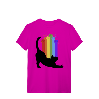 Nome do produto Camiseta - Força Cat LGBT
