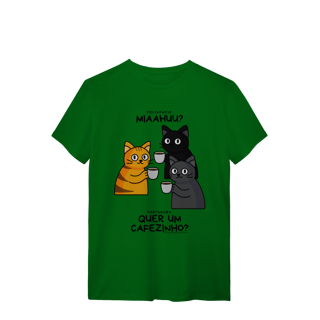 Nome do produto Camiseta - Café com Cat