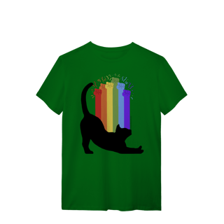 Nome do produto Camiseta - Força Cat LGBT